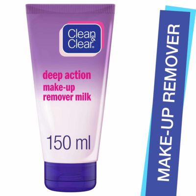 Clean and Clear deep action make up remover