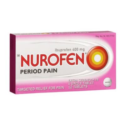 Nurofen Period Pain Table